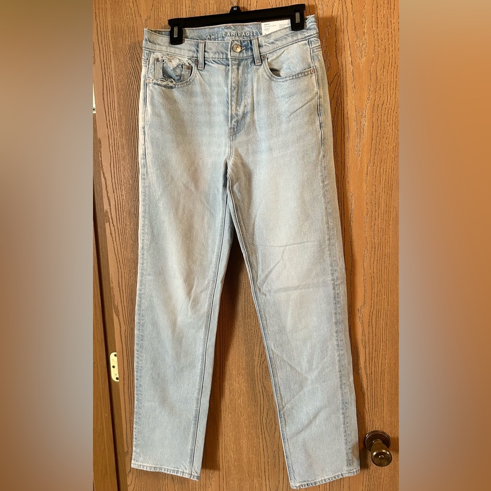 American Eagle Straight Leg Jeans 6 XLong